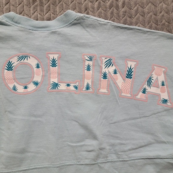 Spirit Jersey Ko Olina Hawaii Long‎ Sleeve Shirt Oversized Unisex XL Light Blue - Picture 9 of 10